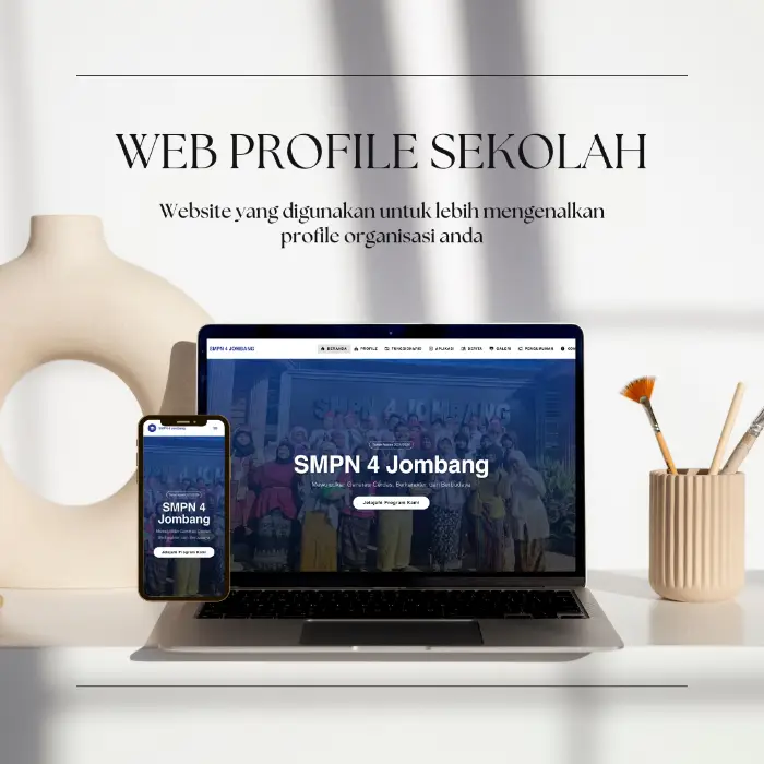 Website SMP Negeri 4 Jombang